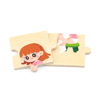 Puzzel set - aankleden